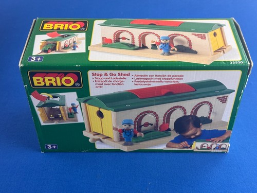 Brio stop go capannone - &,