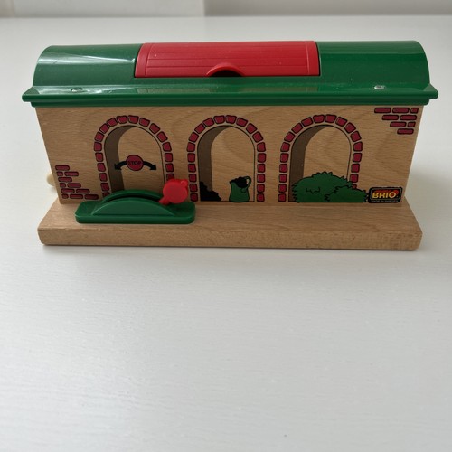 Brio capannone treno legno - capannone,